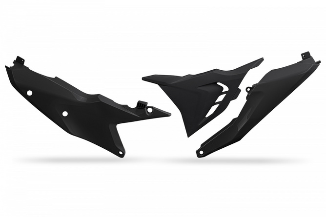Placas laterales ventiladas KTM 2023 - negro