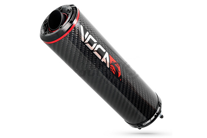 Silencer Voca Evo Bestia Carbon with red Style Disc