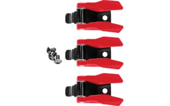 Boot Buckle Kit Thor Radial red