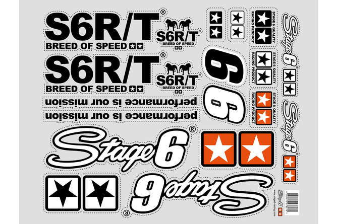 Sticker Sheet Stage6 A2 MK2 black