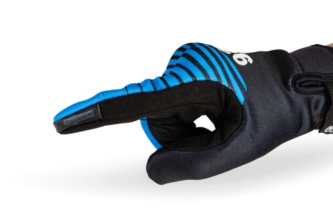 Motorcycle Gloves Stage6 Street Pure Blue / Black
