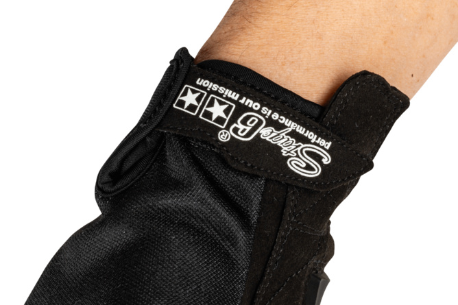 Motorcycle Gloves Stage6 Street Pure White / Black