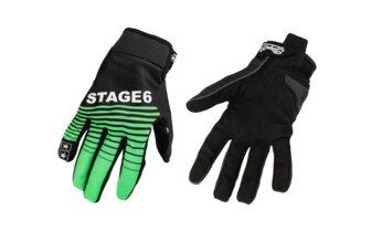 Guantes para Moto Stage6 Street Pure Verde / Negro