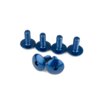 Fairing Screws aluminium M6x15 blue (x6)