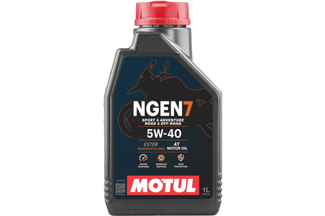 Huile moteur 4T Motul NGEN 7 5W-40 1L