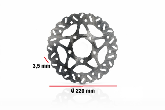Brake Disc Malossi front Whoop Disc 160mm Piaggio (5 hole)