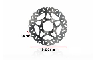 Brake Disc Malossi front Whoop Disc 160mm Piaggio (5 hole)