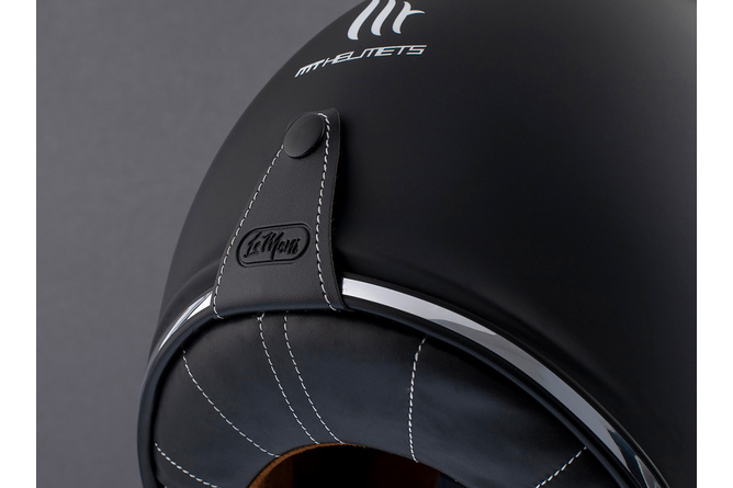 Jet / Open Face Helmet MT Le Mans 2 SV Uni black matte