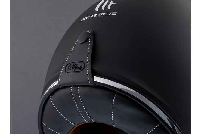 Casco Jet MT Le Mans 2 SV Uni Negro Mate