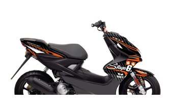 Dekor Kit Yamaha Aerox bis 2013 Stage6 Orange
