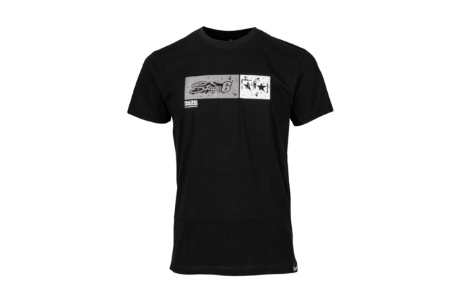 T-Shirt Stage6 Racing Approved Noir