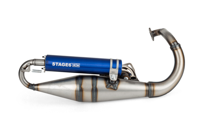 Exhaust Stage6 Pro Replica MK2 Blue Peugeot Speedfight 1 and 2