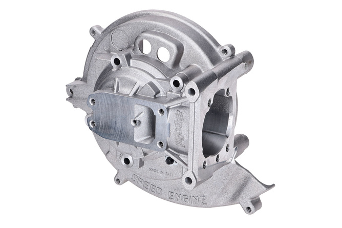 Carter De Transmission Polini Gear Box Pour Piaggio - Compatible Arbre 12mm - Avec 3 Roulements à Billes - Réduction Frottement