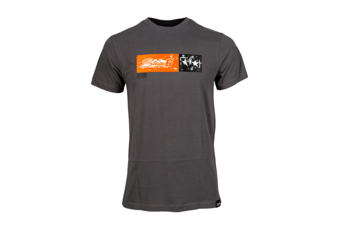 Camiseta Stage6 Racing Approved Gris