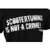 Camiseta Scootertuning Is Not a Crime Negro