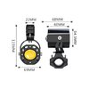 Faro Auxiliar LED Ecobene 12V 50W Redondo x2