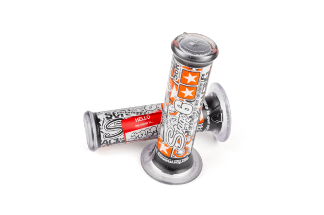 Grips Stage6 StickerBomb White / Orange