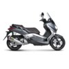 Slip-on Auspuff Akrapovic Edelstahl Yamaha X-Max / X-City 250cc ab 2007