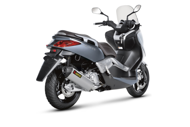 Slip-on Auspuff Akrapovic Edelstahl Yamaha X-Max / X-City 250cc ab 2007