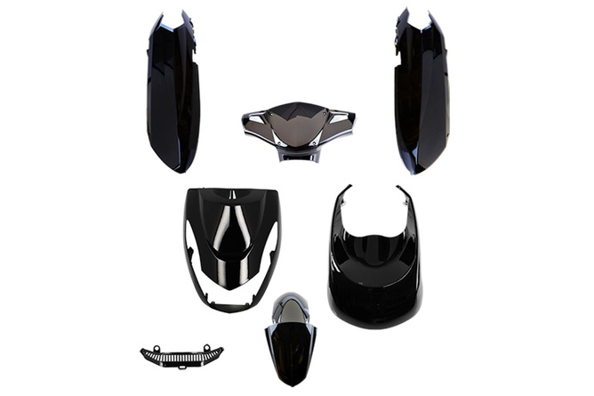 Kit carénage Peugeot Kisbee Noir 6 pièces