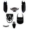 Kit carena 6 pezzi nero metallic Peugeot Kisbee