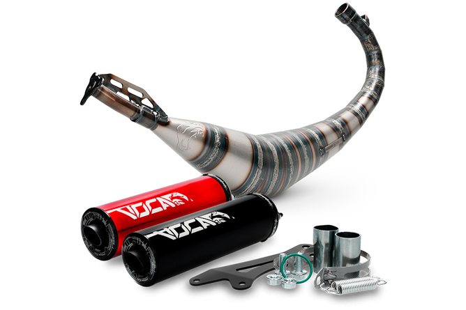 Auspuff Fantic XM 50 Voca Rookie 50 - 70 schwarz
