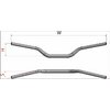 Lenker Neken 28mm Radical Design L.815mm Lila