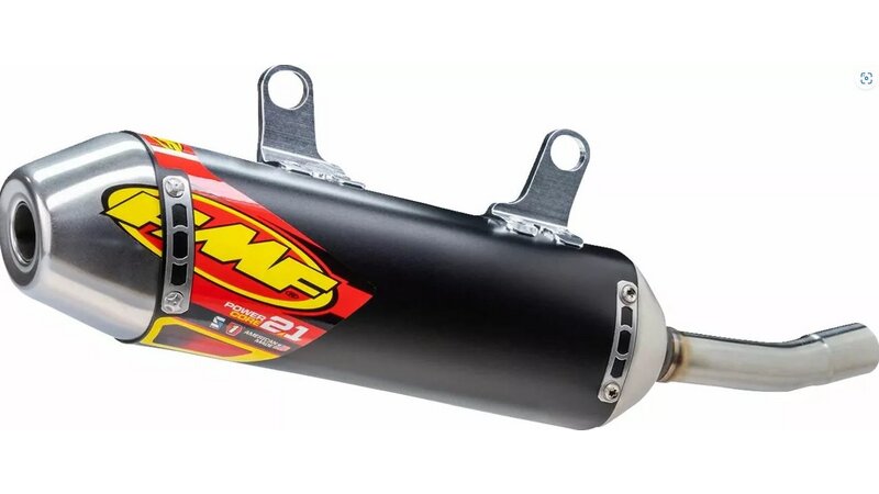 KTM EXC チャンバー 250 300 TPI TE EC マフラー FMF Silencer FMF Powercore 2.1 shorty EXC TPI / TE 300 2020-2023