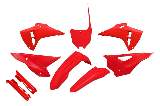 Plastik Kit UFO Honda CRF 250 / 450cc 2025 Rot
