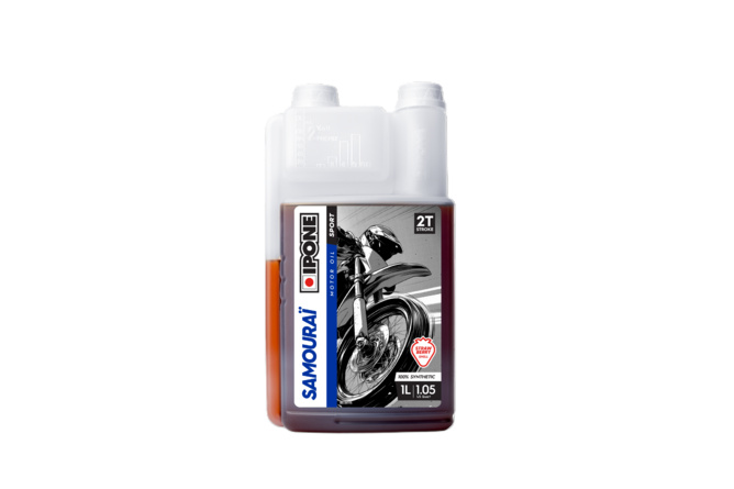 Olio 2T Ipone Samourai fragola 1L