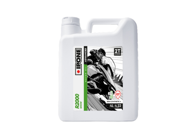 2-Takt Öl Ipone R2000 Snow Erdbeer 4L