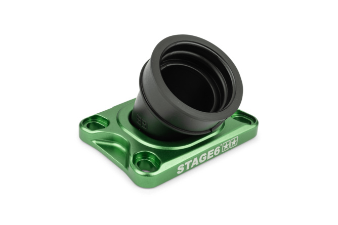 Intake Manifold Stage6 360° AM6 / Derbi green for CP Evolution
