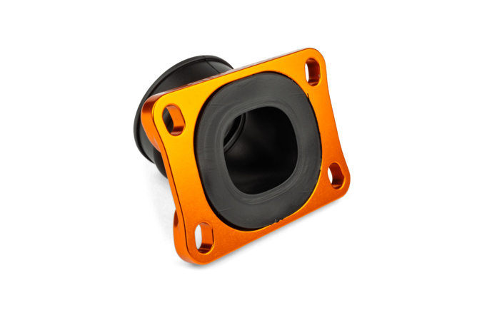 Collettore aspirazione Stage6 360° AM6 / Derbi arancione per CP Evolution