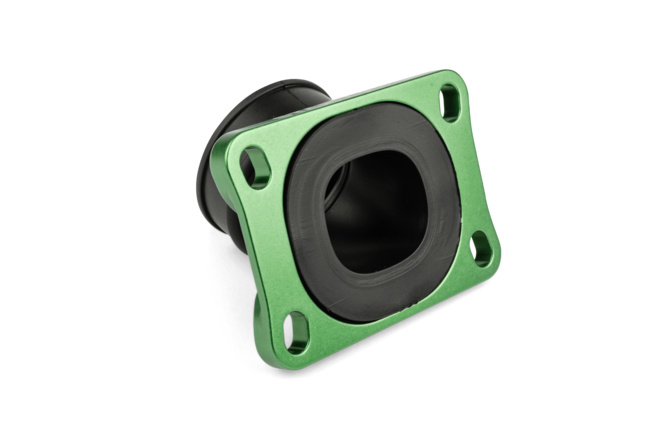 Collettore aspirazione Stage6 360° AM6 / Derbi verde per Dellorto / CP