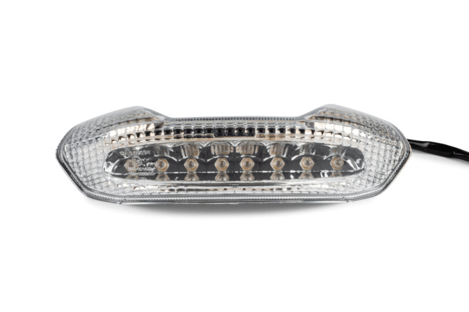 Rücklicht LED ohne Blinker Piaggio NRG Power weiss