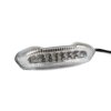 Rücklicht LED ohne Blinker Piaggio NRG Power weiss