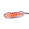 Rücklicht LED ohne Blinker Piaggio NRG Power weiss
