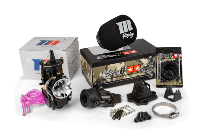 Vergaserkit 28 PWK MotoForce Racing Minarelli liegend