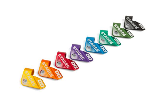 Halterung Kupplungszug Stage6 Derbi Türkis