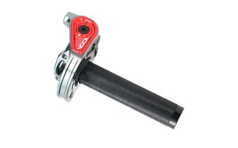 Kurzhub-Gasgriff Voca Bestia CNC 90º Rot