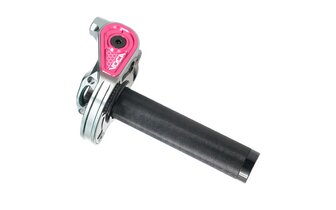 Kurzhub-Gasgriff Voca Bestia CNC 90º Pink