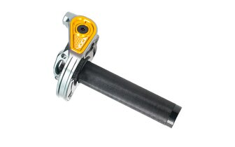 Kurzhub-Gasgriff Voca Bestia CNC 90º Gold