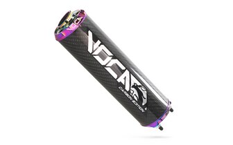 Silenciador Voca Bestia CNC Carbono / Neocromo