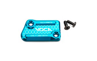 Brake Cylinder Cover Voca CNC Rieju MRT/RR/SMX 50cc AJP Turquoise