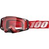 Maschera cross 100% Armega rosso