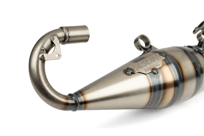 Exhaust Yasuni R-Pro Peugeot liegend / Morini Black