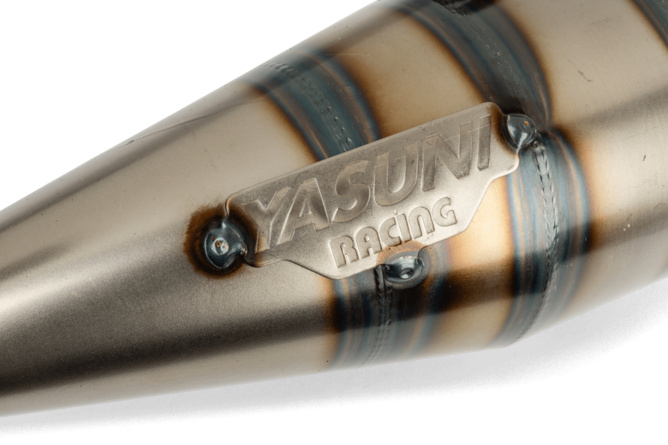 Exhaust Yasuni R-Pro Peugeot liegend / Morini Orange