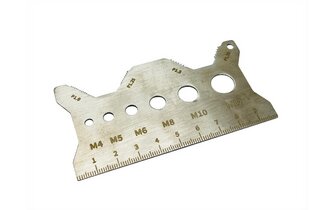 Screw Size and Thread Pitch Gauge MotoForce