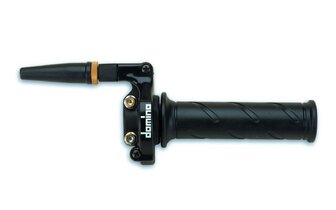 Mando de Gas Completo Domino Racing 1,9 &deg;/mm Negro