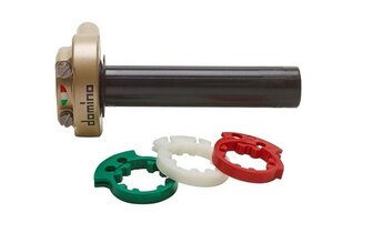 Mando de Gas 4T Domino XM2 Regulable Dorado